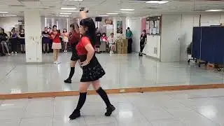 藍眼淚-大歡演唱（倫巴）#文玲老師自編示範#單人舞課程#流行舞動暑期班