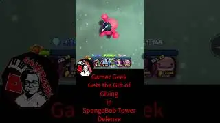Gamer Geek Treats himself to the Trident Mount in SpongeBob Tower Defense #spongebobshorts  #roblox
