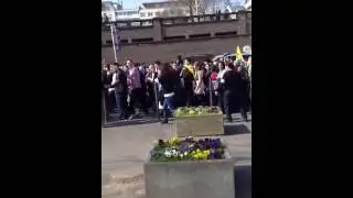 Bonn Protest gegen die syrische Politik