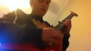 My little metal jam with my Carvin ultra v