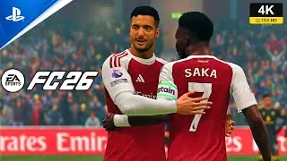 FC 26 - Arsenal vs Manchester United - gameplay ps5 4K español latino