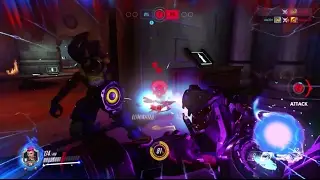 Insane Zarya Player with 25 High Energy Kills and 35 Eliminations - Overwatch PS4 (1080p 60fps)