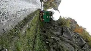 Steam train in Bulgaria 760 mm gauge