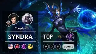 Syndra Top vs Kennen - NA Challenger Patch 9.20