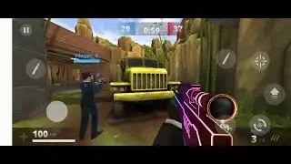 Playing Deadshot in the Forest map