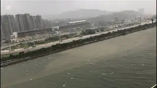 RAGASA TYPHOON 10 IN HONGKONG September 24,2025 #typhoon #hongkong 