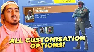 NEW BLOCKBUSTER SKIN ALL CUSTOMISATION OPTIONS in Fortnite Battle Royale!