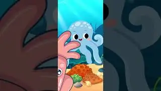 Blue octopus 🐙 #toddlersleep #animation #bedtimeroutine #naptime #bedtimemusic #cute #babysleepmusi