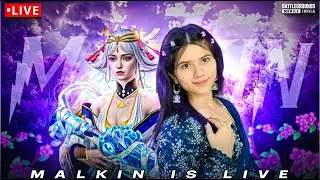 CLASSIC AND WOW MODE🌸 BGMI W MALKIN💞ROAD TO 6K😉#bgmi #malkinplays #shortstream