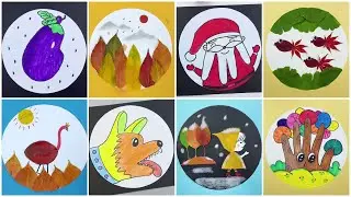 Handprint Drawing Tutorial Cool Hand Drawing Ideas | How to make Handprint Animal Drawing for Kids