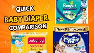 Краткое сравнение детских подгузников: тест воды MamyPoko, Pampers и Babyhug! Раскрыты лучшие бре...