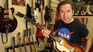 Hofner Beatle Bass re-issue 500/1