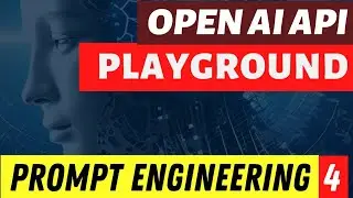 Learn Prompt Engineering for Beginners 4: How to use OpenAI Playground