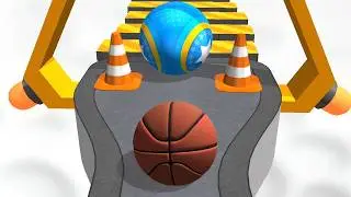 Going Balls&rlm; - SpeedRun Gameplay Level 8414- 8415