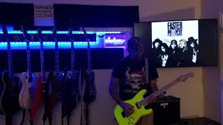 Guitar Faster Pussycat Bathroom Wall V.4 (with solos) Feb 2020