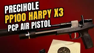 Precihole Harpy PP100 PCP Air Pistol Review 