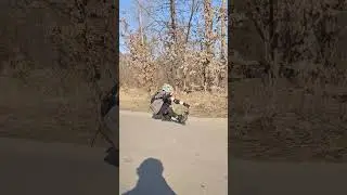 Пістолетик на роликах. Початок Footgun #rollerskating