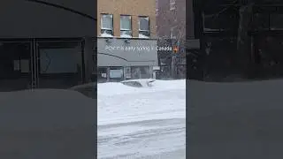 Early spring in Canada feels like 😅🍁 #shorts #funny #canada #winter #pov #quebec #memes