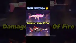 Cupid Scar vs Megalondon Alpha Scar - Damage & Rate Of Fire Test 🥵 Free Fire Best Gun!