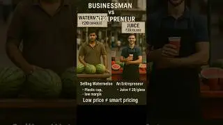 #SmartSelling 💡 | Same Product, Different Mindset 🧠🍉  #smartwork #business #entrepreneur