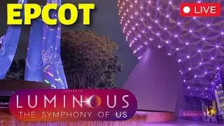 🔴LIVE🔴 EPCOT : Strolls, Rides, Luminous | Disney World 4K