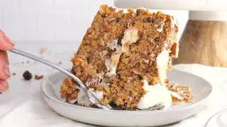 Almond Flour Carrot Cake | Gluten Free Recipe