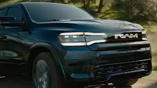 New 2024 Ram 1500 REV Electric Truck Interior & Exterior
