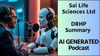 Sai Life Sciences Ltd IPO | DRHP Summary | Podcast | AI-Generated