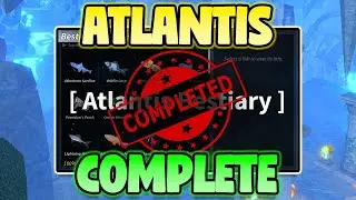 How To Complete Atlantis Bestiary in Fisch! Atlantis Bestiary Guide Roblox
