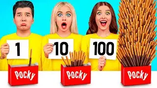 100 Layers of Food Challenge | Funny Kitchen Hacks by Funny DO Challenge