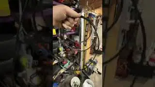 Replacing a belt on a broken dryer. #HandsomeOrHandy