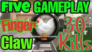 Playing with five finger claw in Pubg| Mr uploader