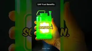 ✈️ Sustainable Aviation Fuel 🌍#shorts #SAF  #greentravel
