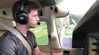 ATPL Student lands a Cessna 172 in Speck Fehraltorf