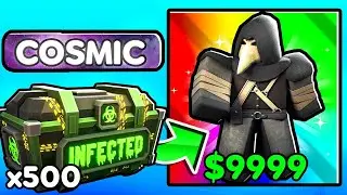 OPENING 200 INFECTED CRATES for NEW COSMIC UNIT!!