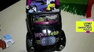 Looney tunes-Characters puzzle..Bugs bunny.Tweety.Sylvester..Puzzle for kids..We solve puzzle