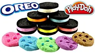Play doh Cookie Makin Station OREO Chips Ahoy Rainbow Cookies |  Sweet Treats Playdough