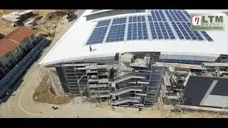 Aerial PV Installation video by Eaglesky Production