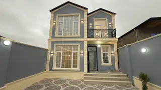 EKSKLUZİV TƏKLİF ! MÖHKƏM TİKİLİ ƏLA HƏYƏT EVİ SATILIR (055)966-45-00