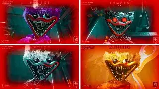 NEW HUGGY WUGGY SKINS JUMPSCARES - Project Playtime