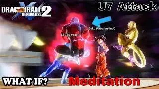 When Universe 7 Attacked Jiren During Meditation - Dragon Ball Xenoverse 2 MODS