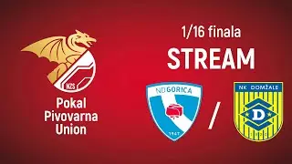 Gorica - Domžale | šestnajstina finala #PokalUnion 2023/24 | STREAM