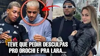 AMIGO do MC POZE teve que pedir desculpas pro OROCHI e pra LARA JUCAH…