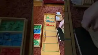 C'E Montessori Online Learning : Math : Static Addition using the stamp game