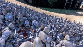 16000 Wild Mans VS 17000 Persians  - Ultimate Epic Battle Simulator 2 UEBS 2