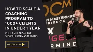 How to Scale A Coaching Program To 1000+ Clients In Under 1 Year (WITHOUT ADS!)