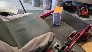 Toro Zero Turn Seat replacement pads and seat cover idea discussion.