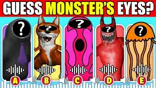 IMPOSSIBLE Guess The EYES | Garten of Banban 6 | Bittergiggle, Sir Dadadoo, SYRINGEON