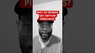 why do women get septum piercings? #shorts #short #shortvideo #shortsvideo #nyc #video #personal #ny