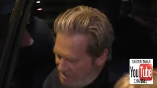 Jeff Bridges outside Catch Restaurant in West Hollywood